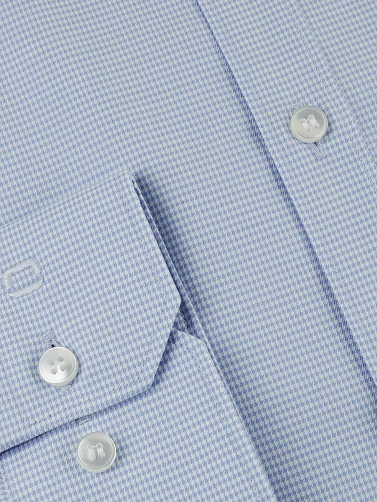 OLYMP NO.6 Hemd Super-Slim-Fit blau