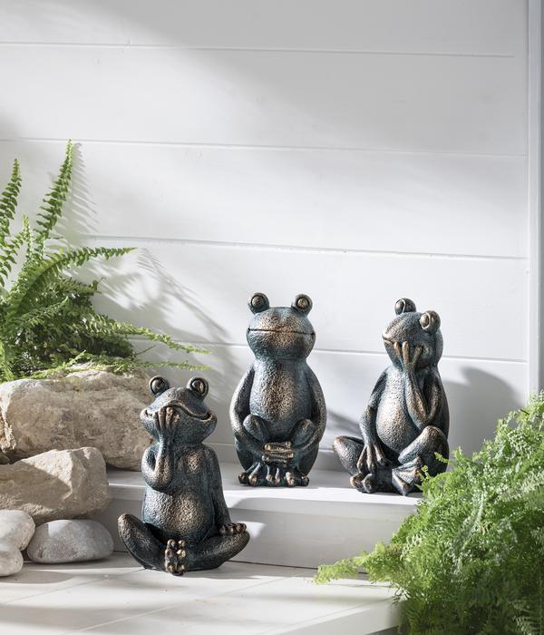 Dehner Polyresin-Frosch