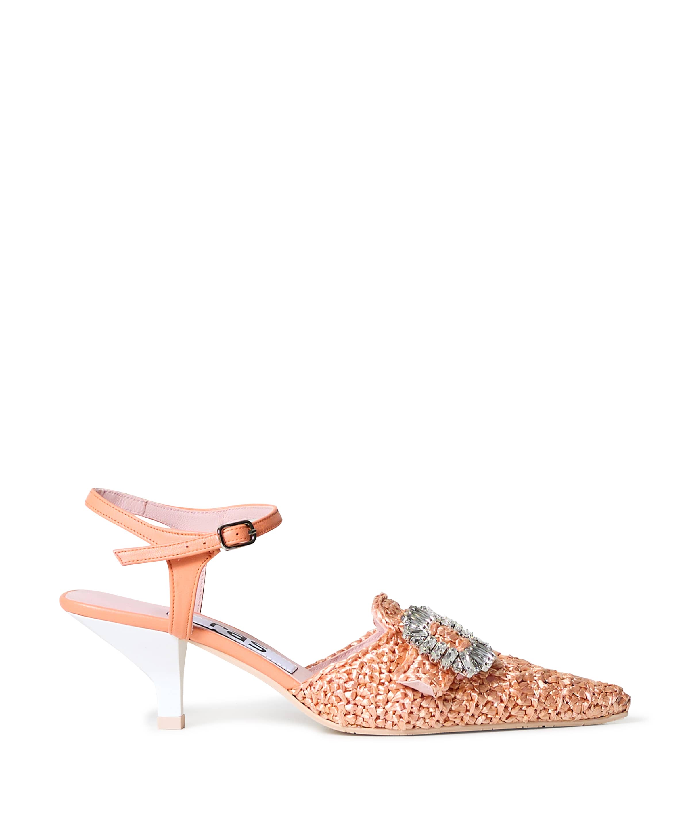 RAS dames slingbacks oranje