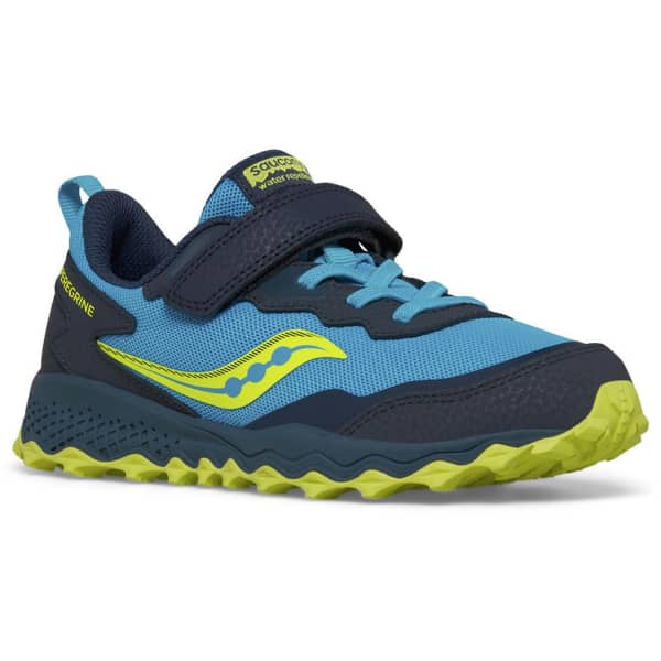 Chaussure trail SAUCONY PEREGRINE KDZ AC NAVY/CITRON