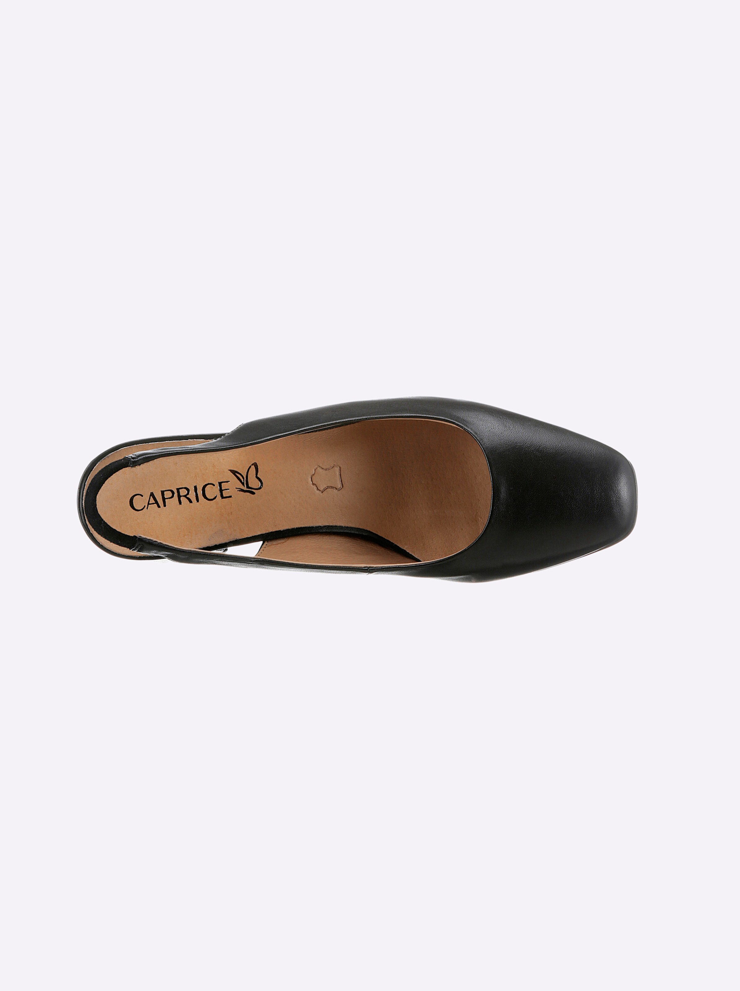 Caprice Slingpumps in schwarz