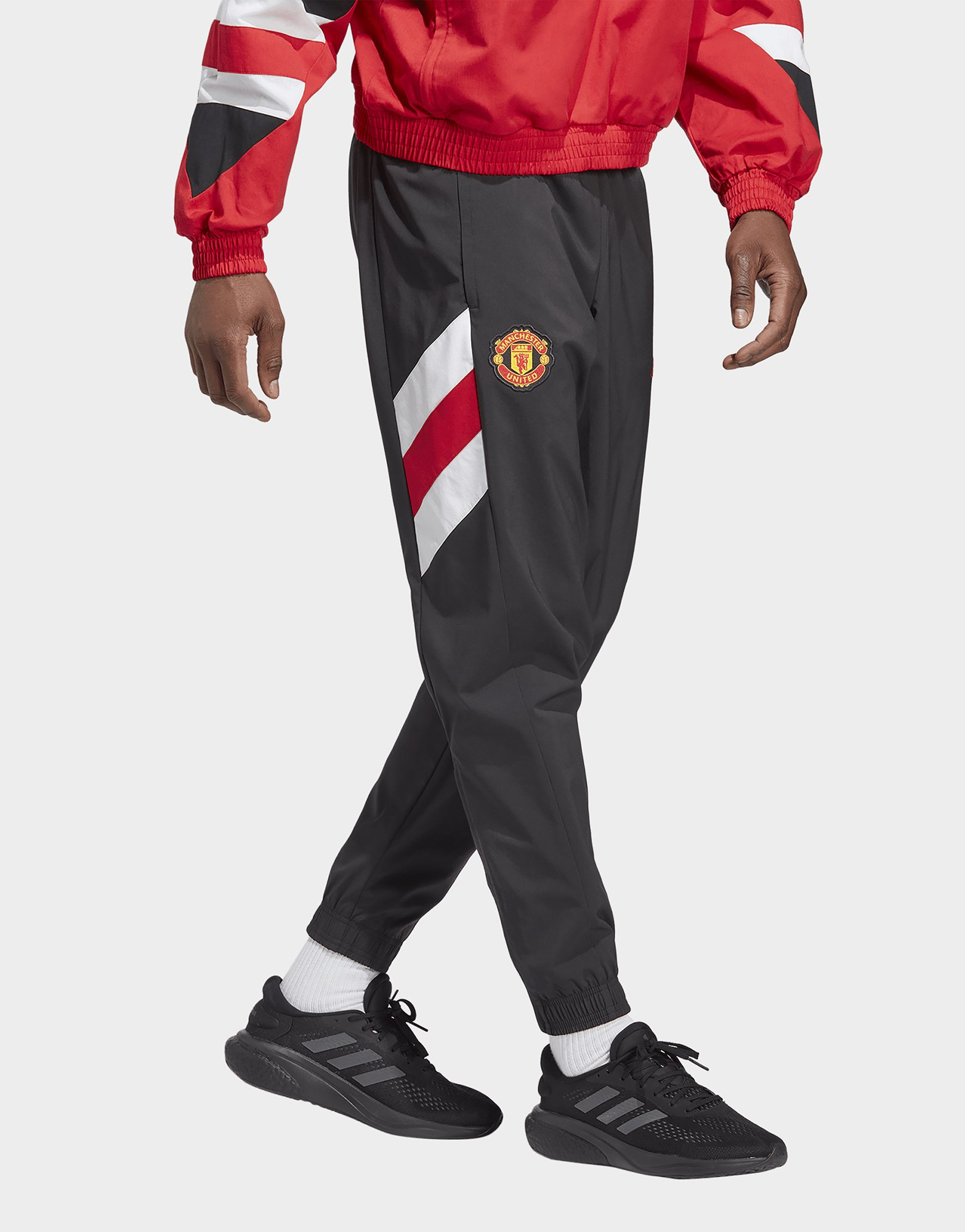 adidas Pantalon en toile Manchester United Icon