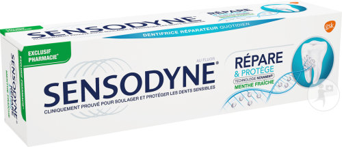 Sensodyne Répare & Protège Dentifrice Menthe Fraîche Tube 75ml