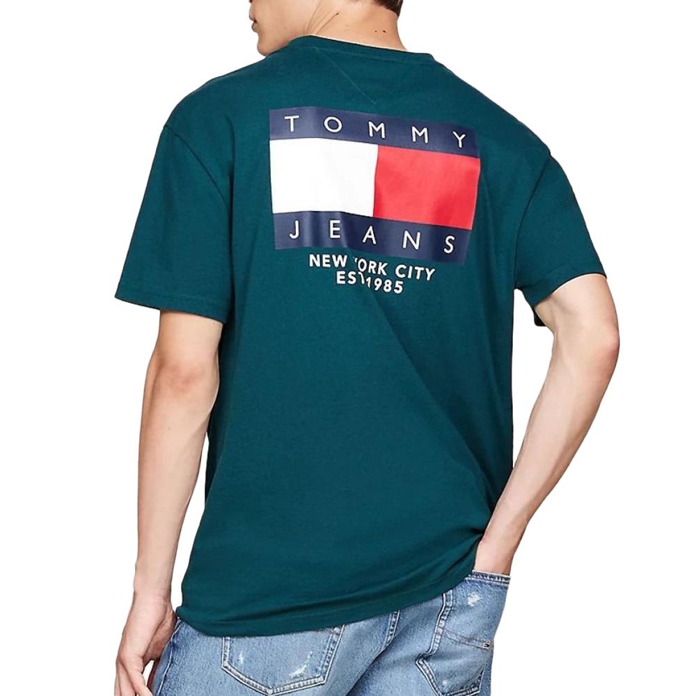 Tommy Hilfiger T-shirt Bleu Homme Tommy Hilfiger Sig