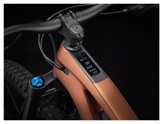 VTT Électrique Tout-Suspendu Trek Fuel EXe 9.7 Shimano SLX / XT 12V 360 Wh 29'' Orange Flake