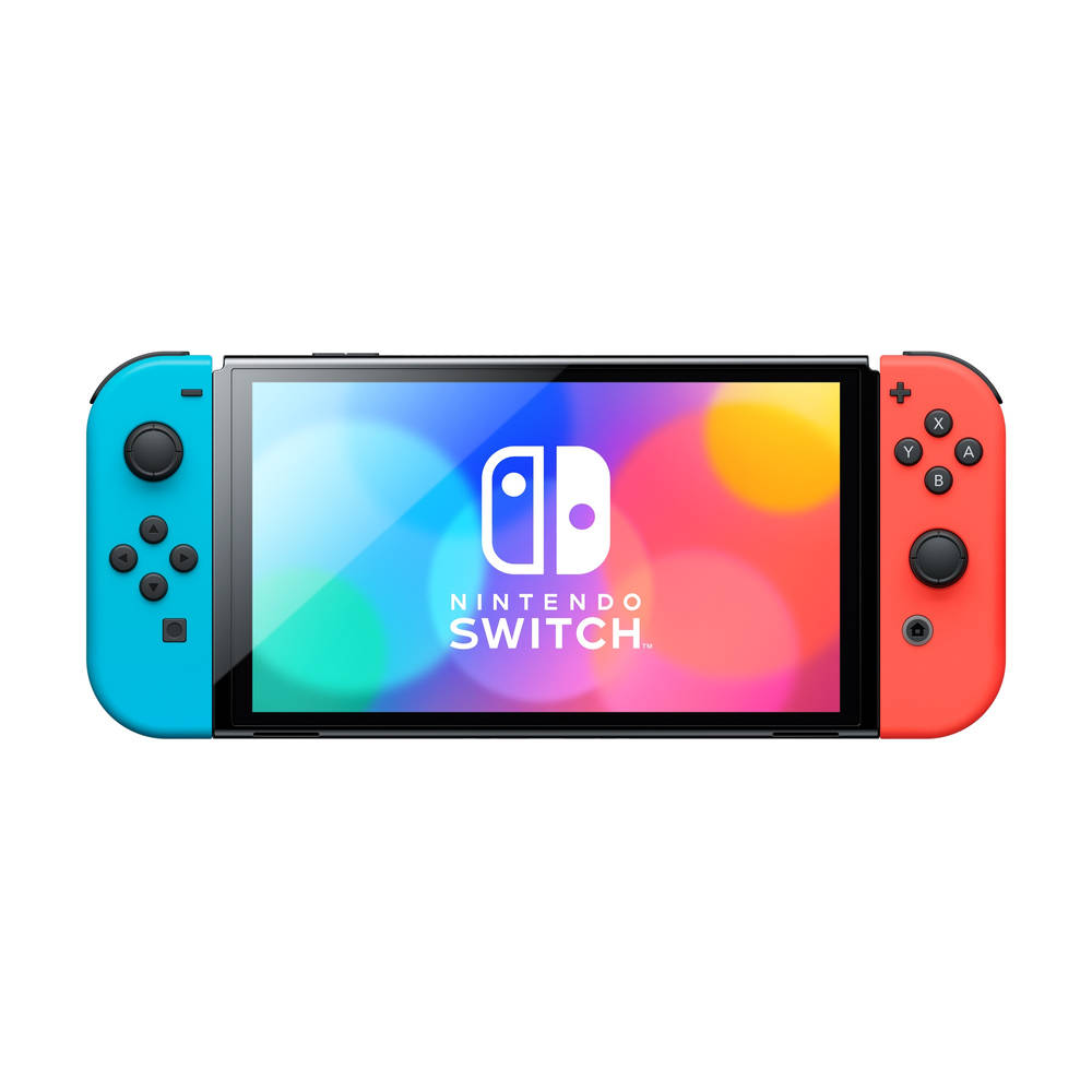 Nintendo Switch OLED - rood/blauw