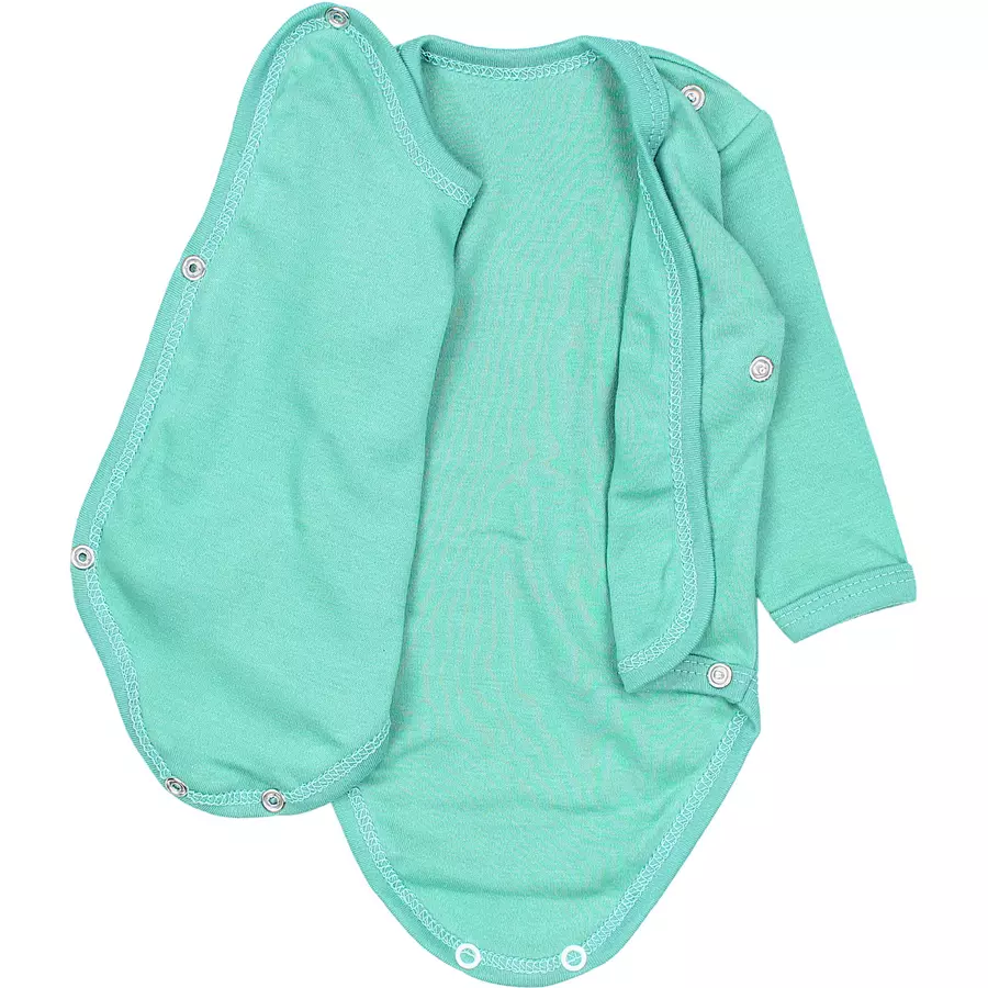 TupTam Unisex Baby Wickelbody Langarm 5er Set blau-kombi