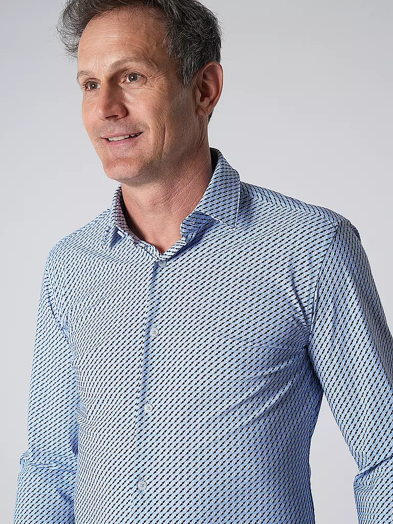 BOSS Hemd Slim Fit P-HANK hellblau