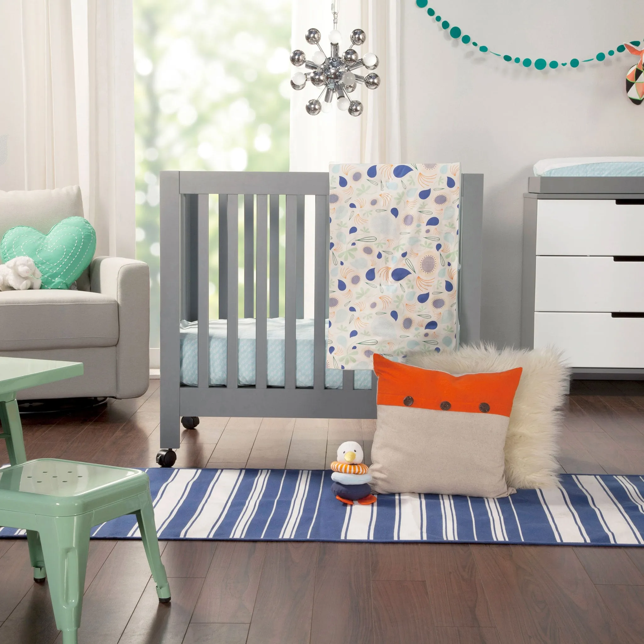 Babyletto Mini Couchette Origami - Gris