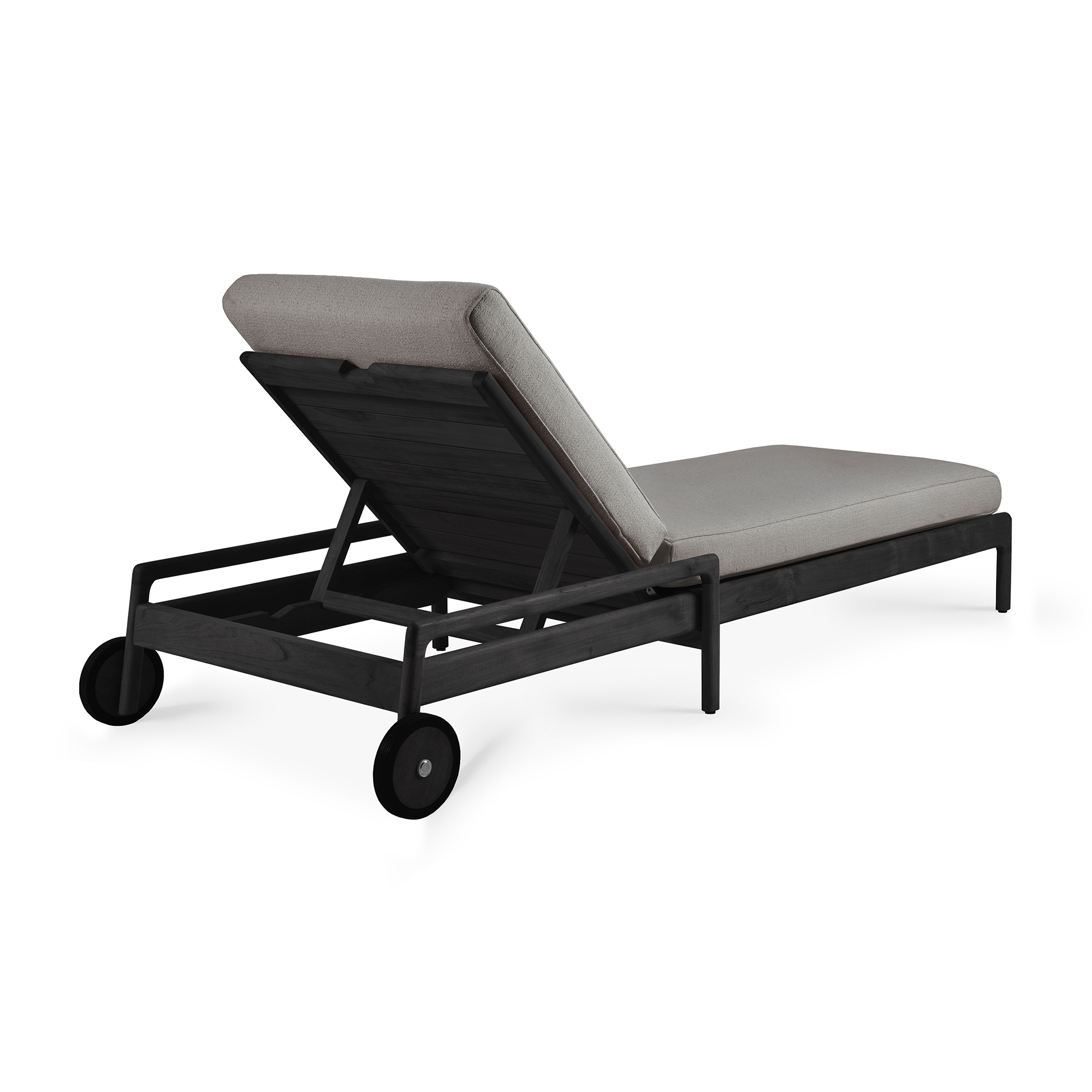 Kussen voor teak Jack adjustable lounger zwart - mocha
