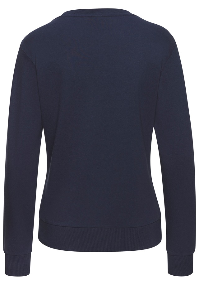 H.I.S Sweatshirt , Basic mit Logodruck, Loungewear
