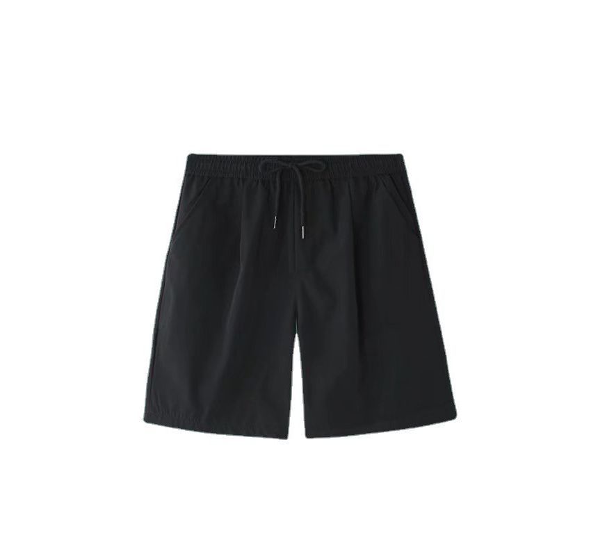 Wewewow - Mid Rise Plain Shorts