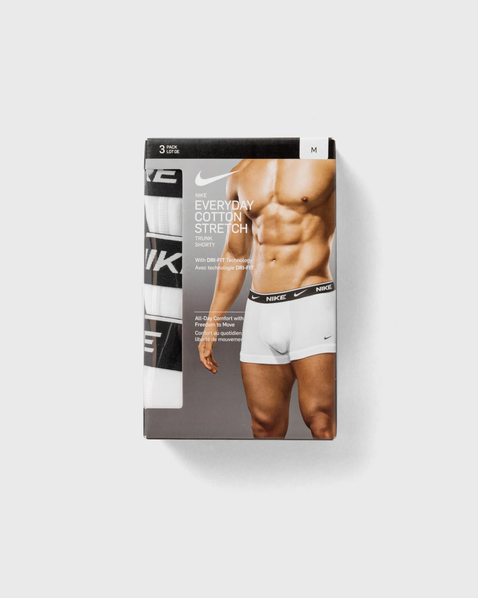 Nike EVERYDAY COTTON STRETCH TRUNK 3-PACK