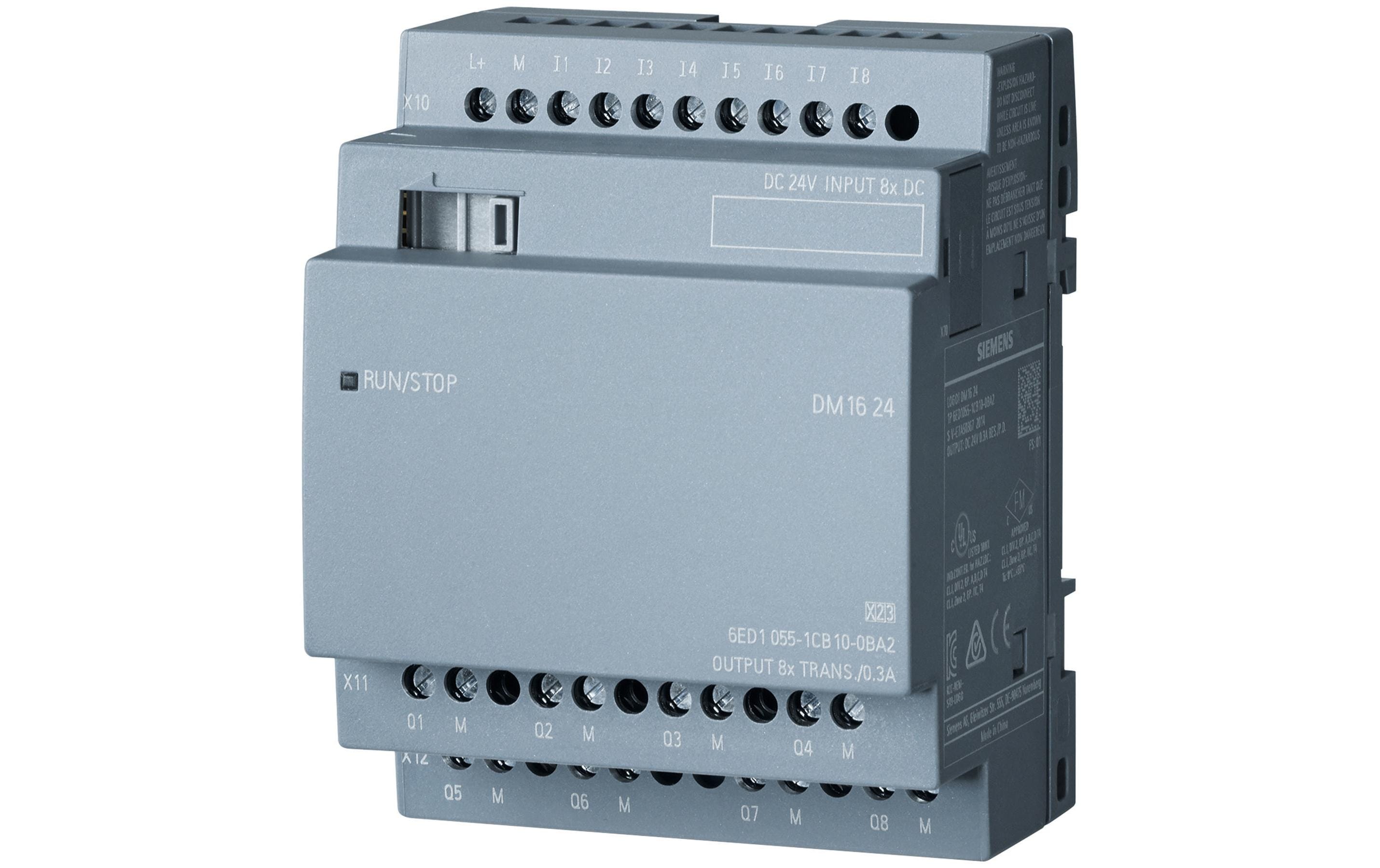 LOGO! 8 DM16 24 Erweiterung<br>Schaltmodul