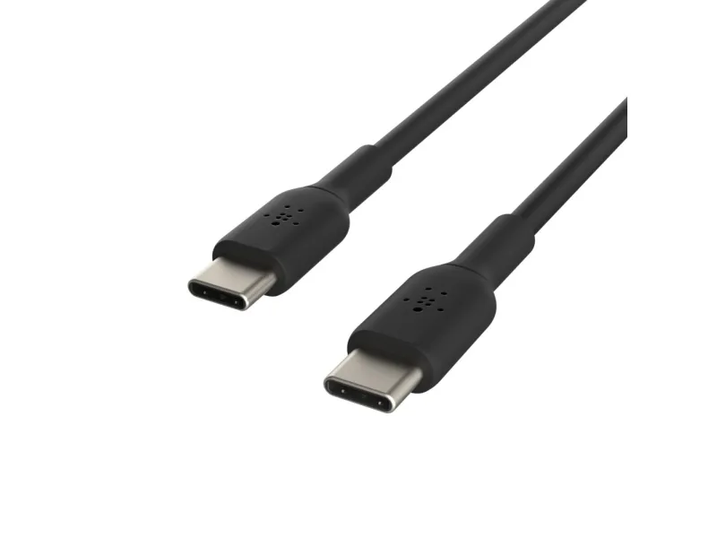Belkin BoostCharge - USB-kabel - 24 pin USB-C (han) til 24 pin USB-C (han) - 2 m - sort