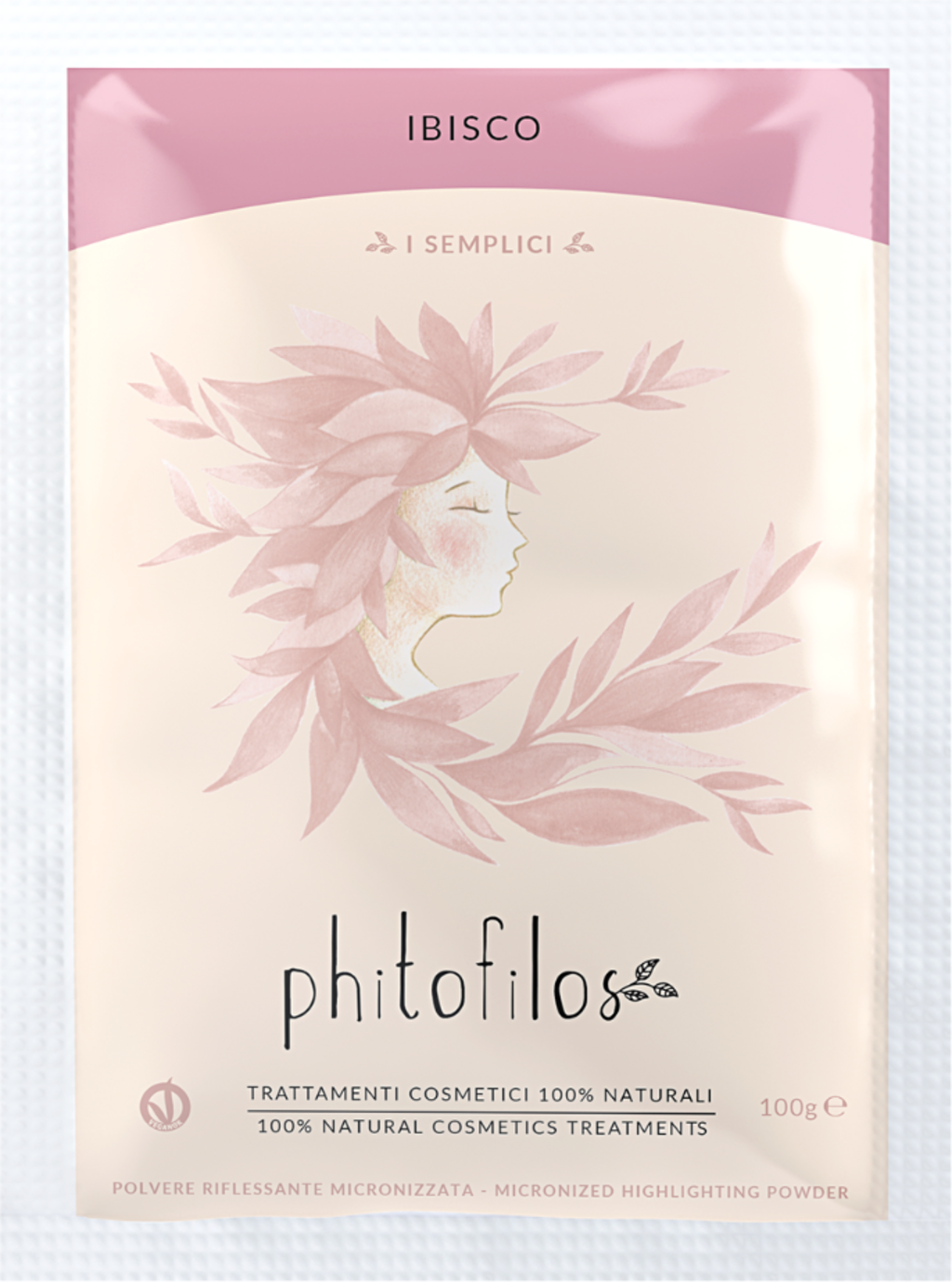 Phitofilos  Reines Hibiskusblüten-Pulver, 100 g