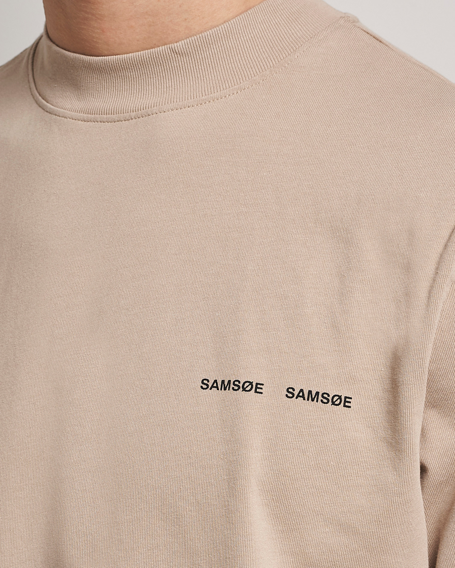 Samsøe Samsøe Norsbro Organic Cotton Tee Pure Cashmere