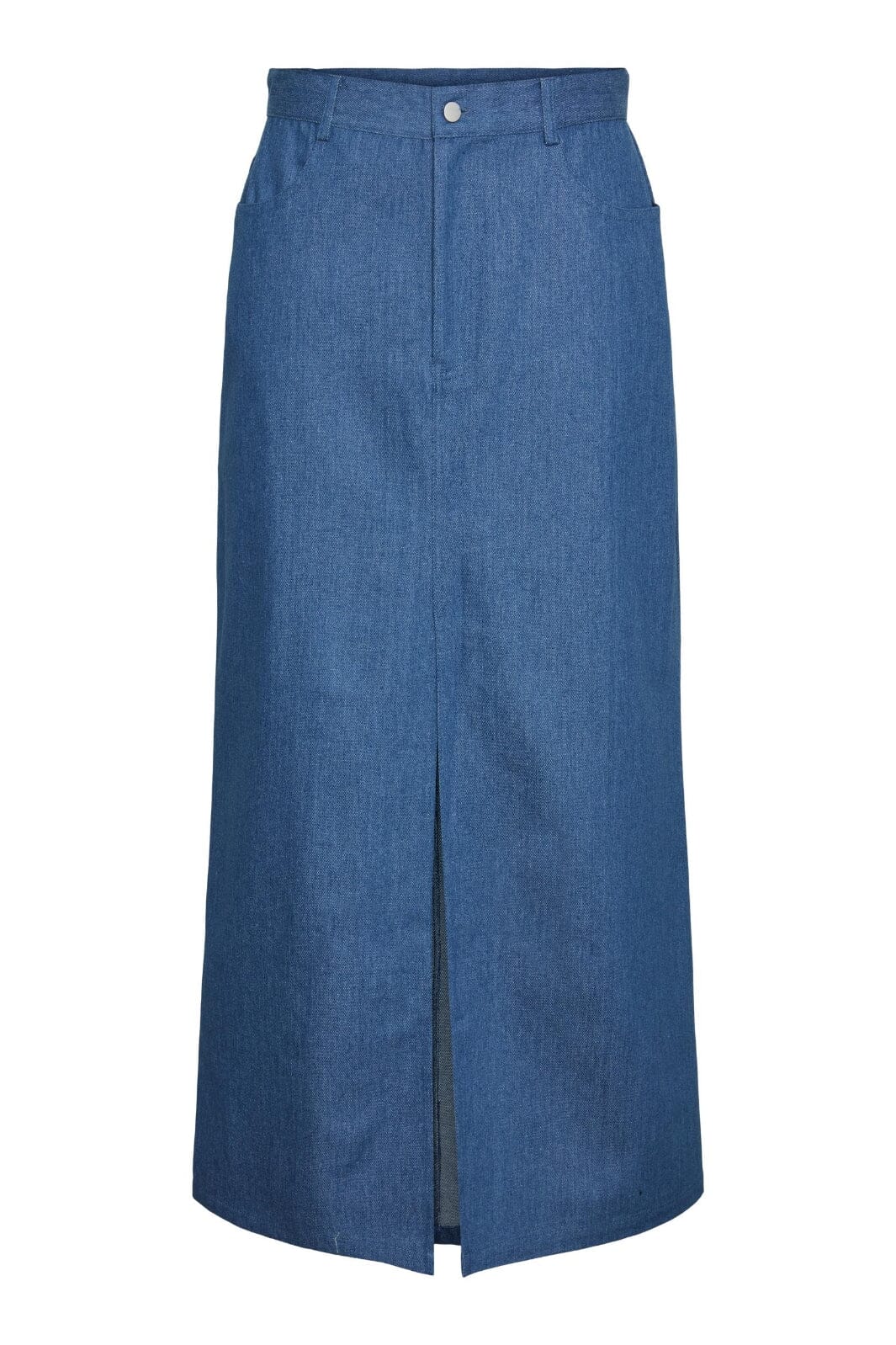 Pieces Pcasta Long Skirt 4503122 medium blue denim