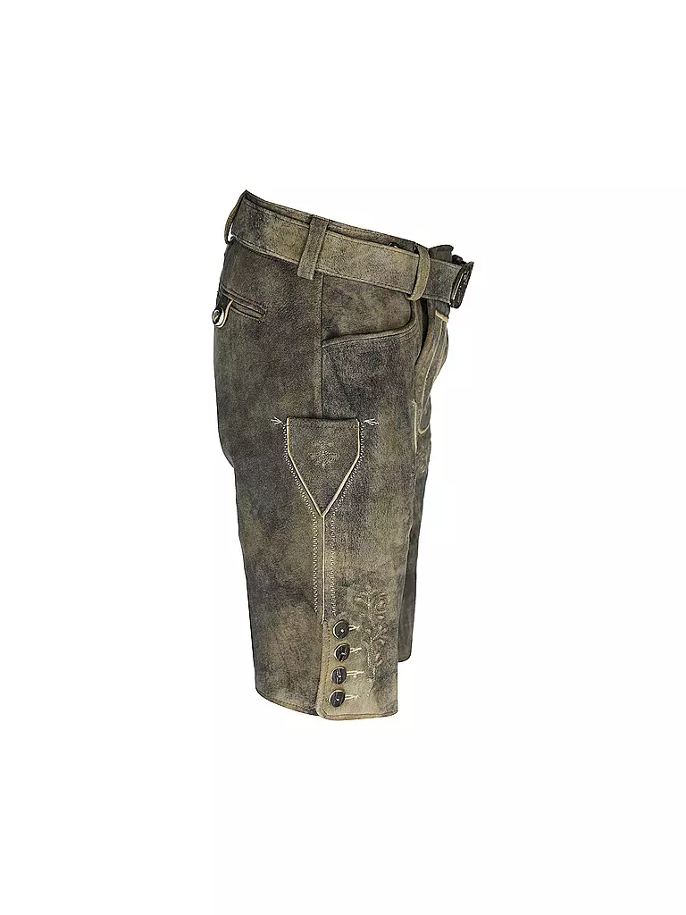 BECKERT Lederhose Kaiserau hellbraun