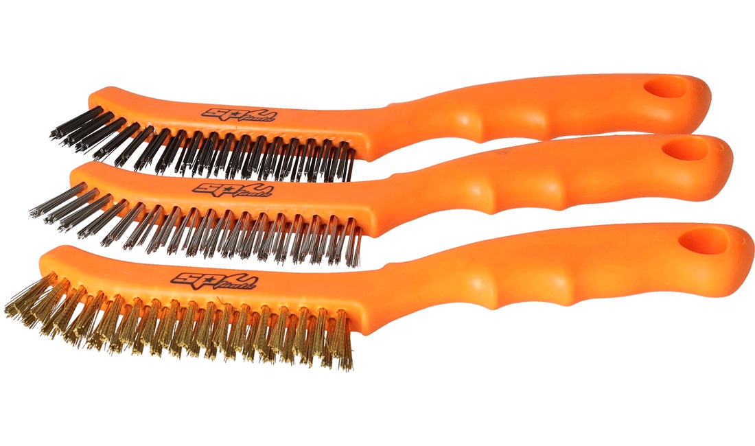 Stålbørstesæt 3 dele - SP Tools