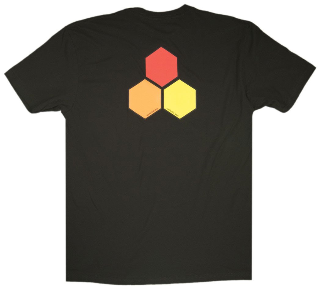 Channel Islands T-Shirt - Curren Hex SS Black