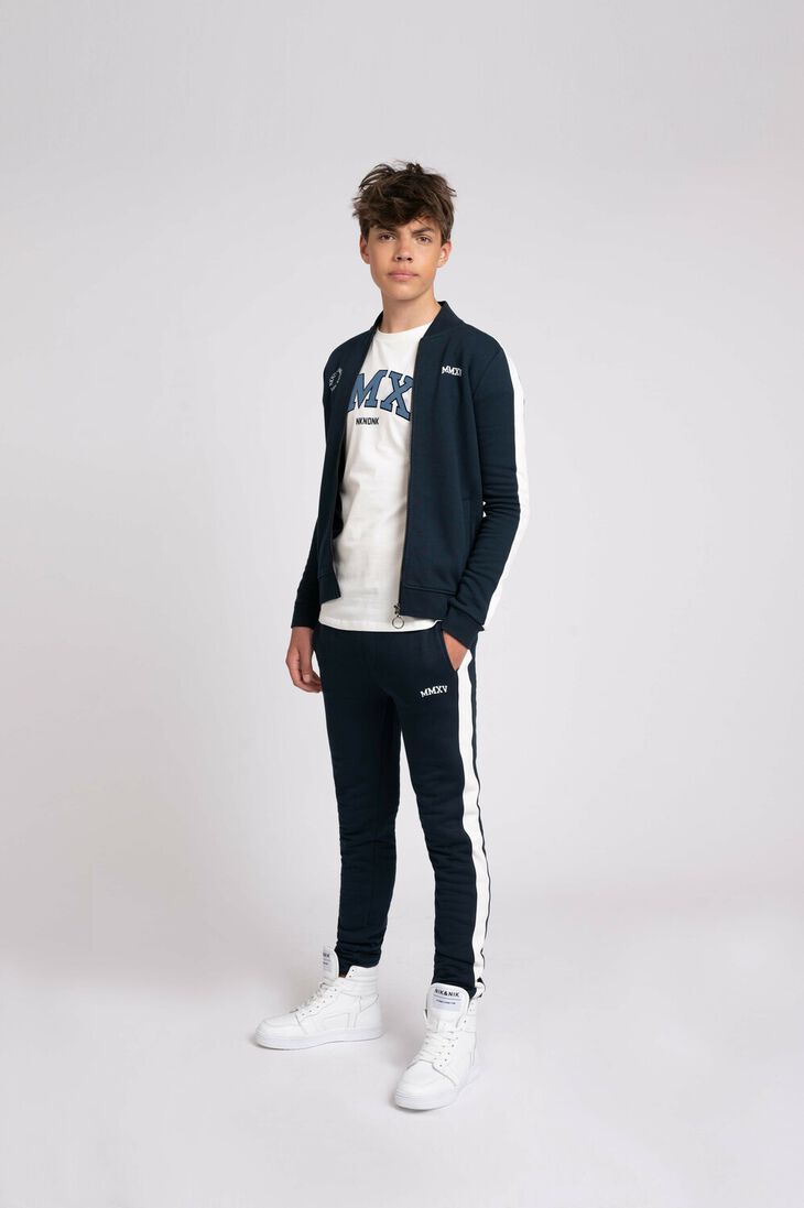 NIK & NIK donkerblauwe nik & nik vest mmxv coach jacket