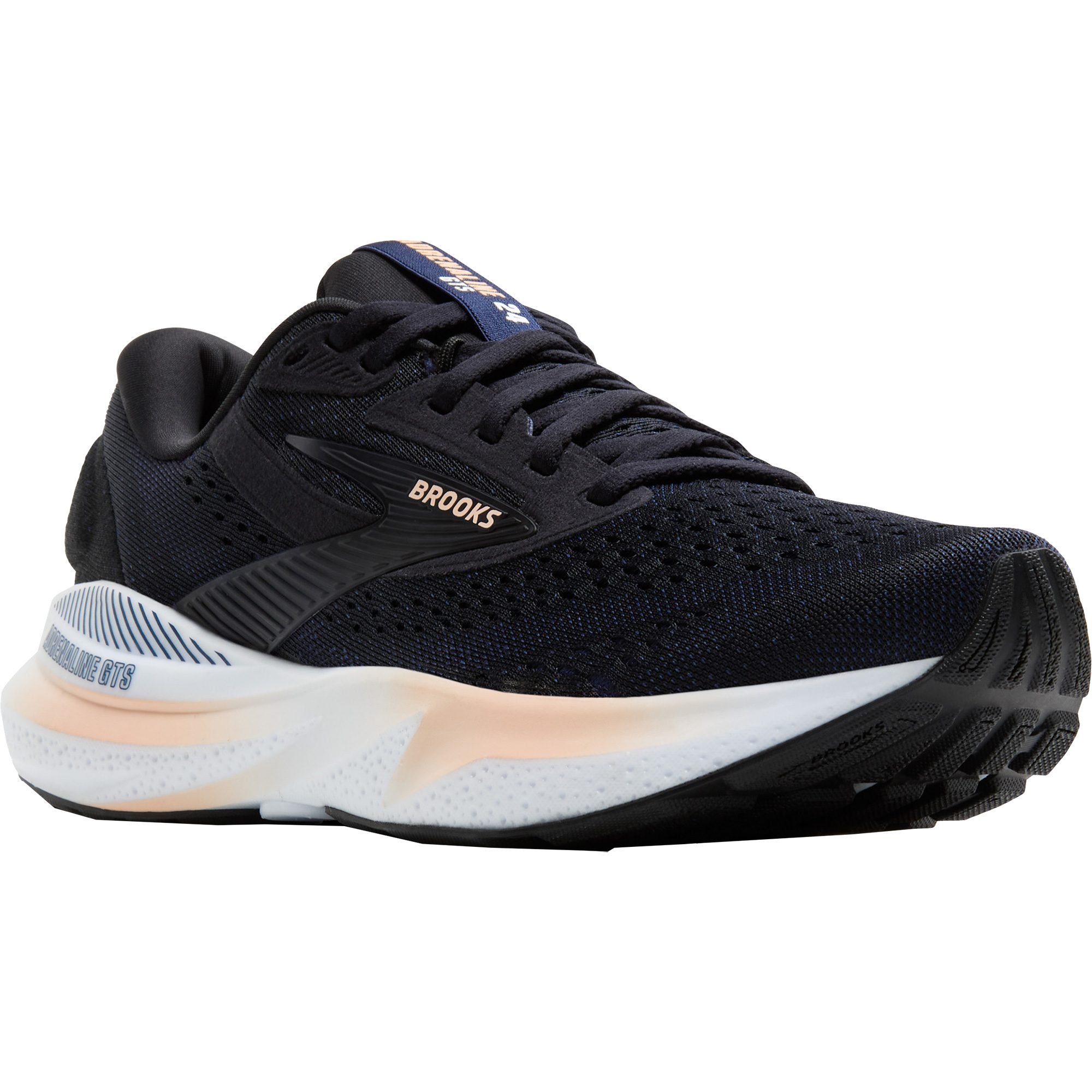 Brooks Adrenaline GTS 24 Laufschuhe Damen schwarz