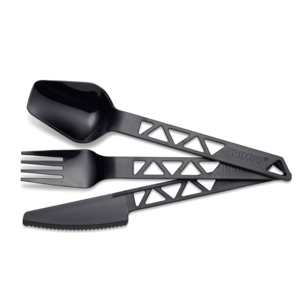Primus LIGHTWEIGHT TRAILCUTLERY TRITAN® - Ensemble de couverts black