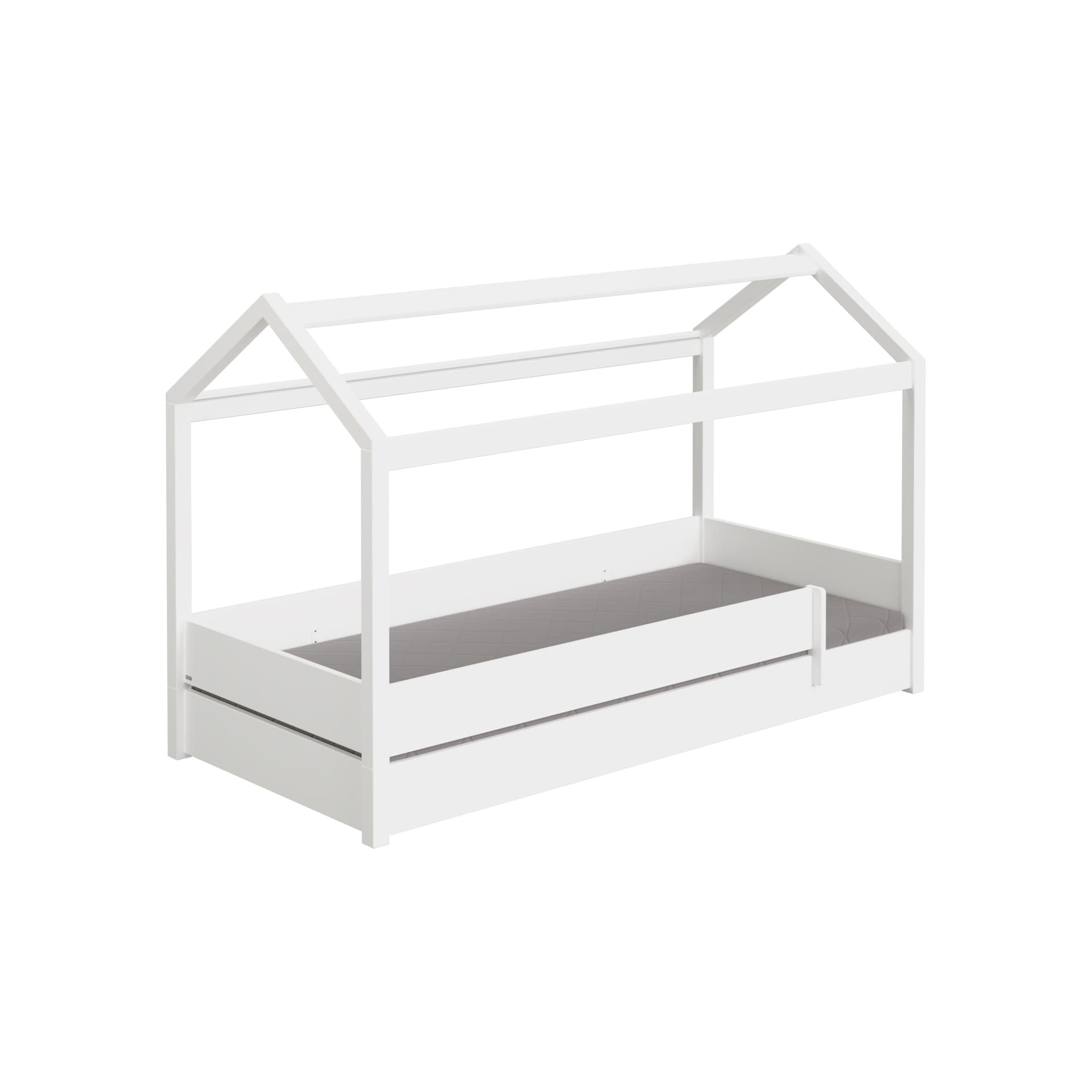 PAIDI Spielbett TINY HOUSE weiß