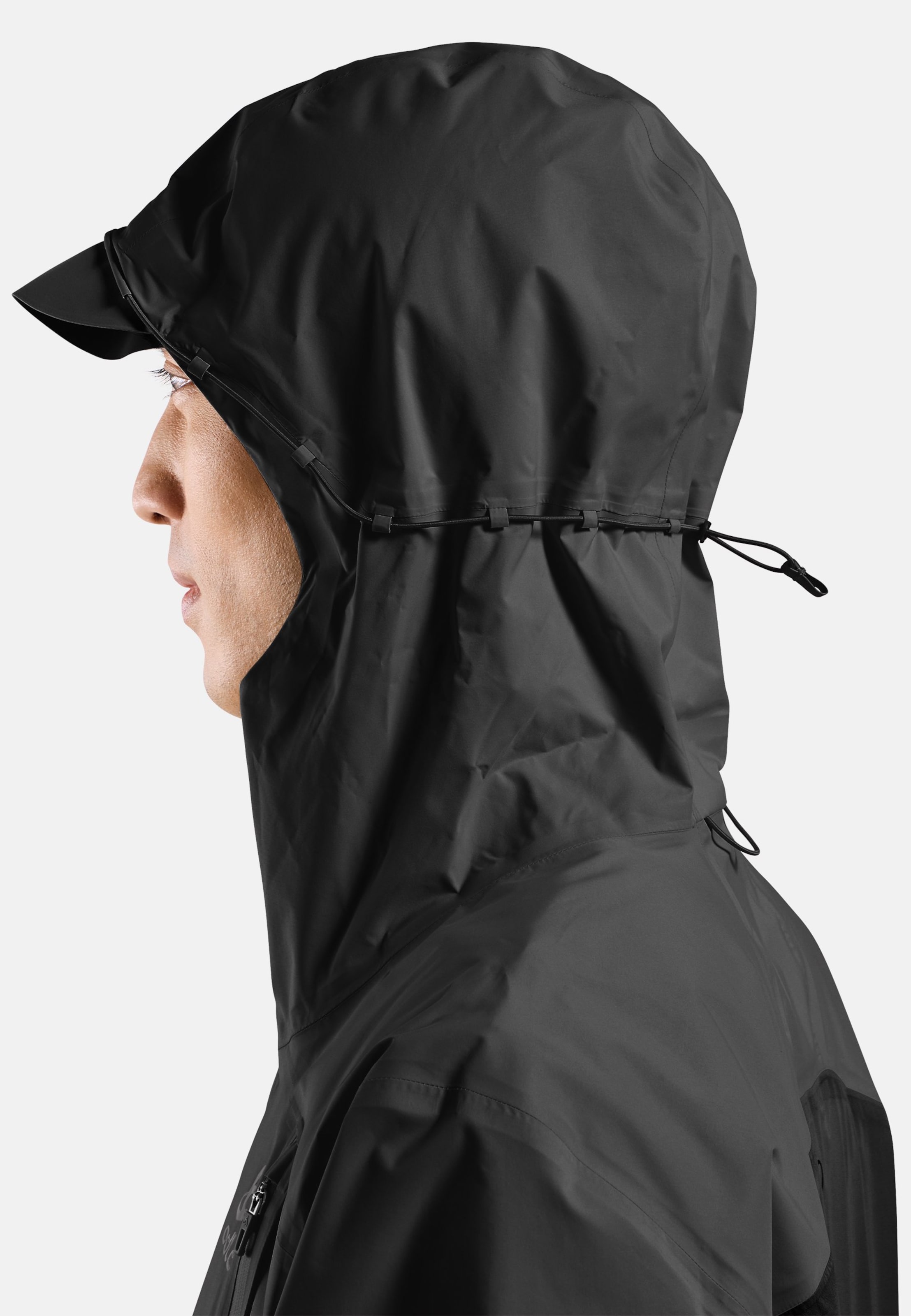 Wasserdichte X-Alp Pro 2.5L Jacke in black