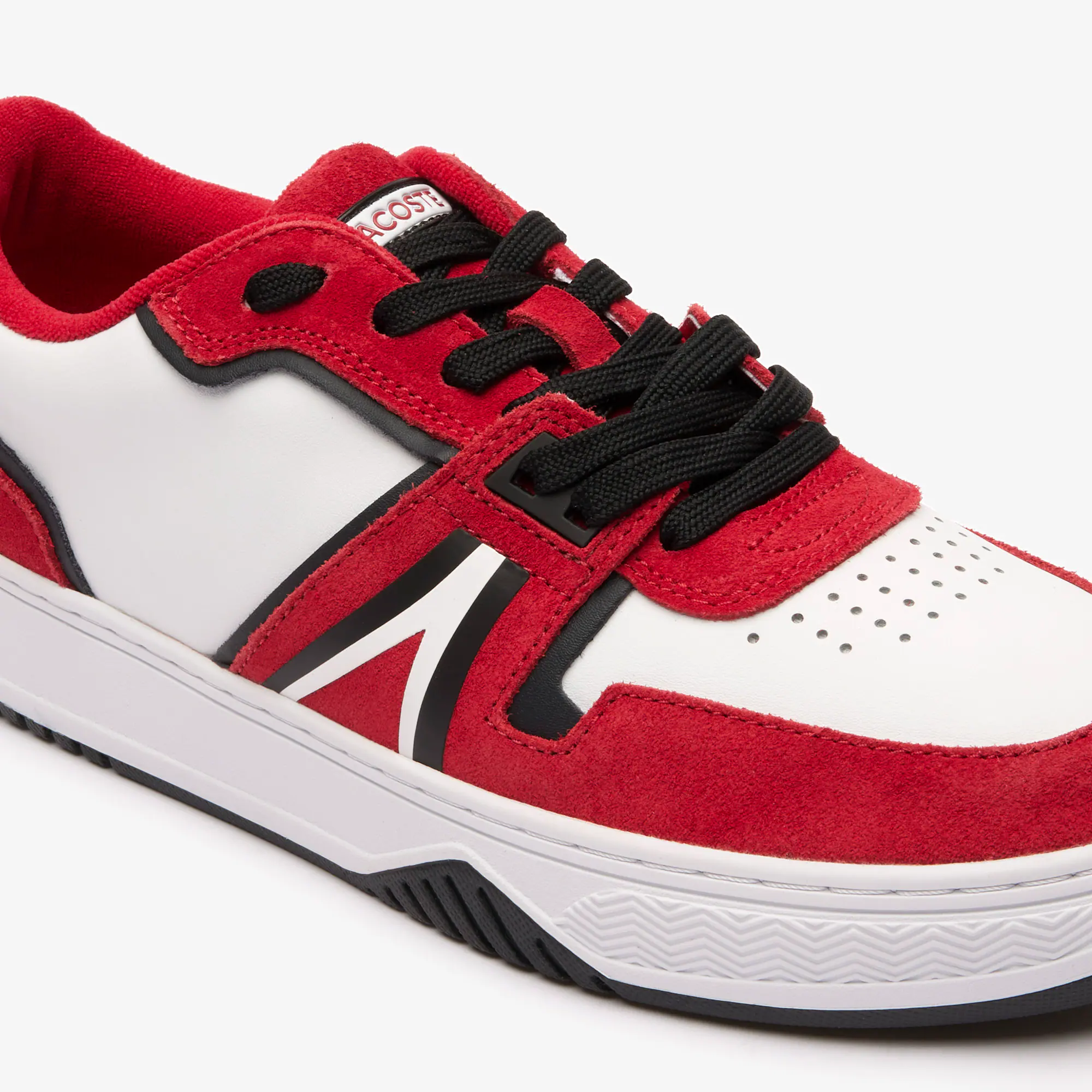 Herren-Sneakers L001 aus beschichtetem Leder Sneakers - Weiss - Lacoste - Herren