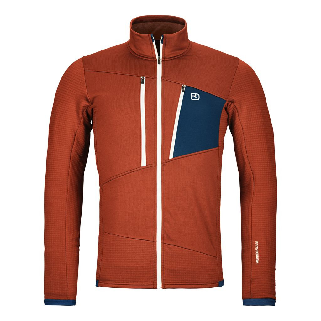 Fleece Grid Jacket M