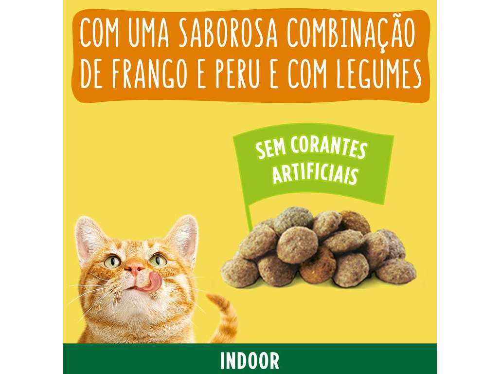 RAÇÃO PARA GATO FRISKIES GATOS INTERIOR 1.5KG