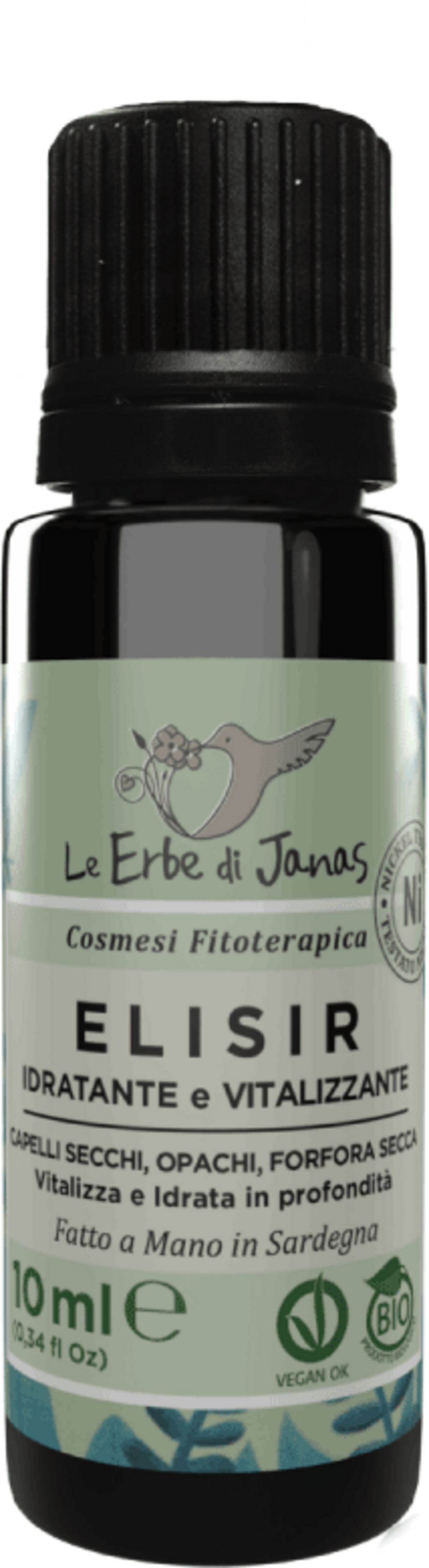 Le Erbe di Janas  Feuchtigkeitsspendendes & Vitalisierendes Elixier mit Wildfrüchten, 10 ml