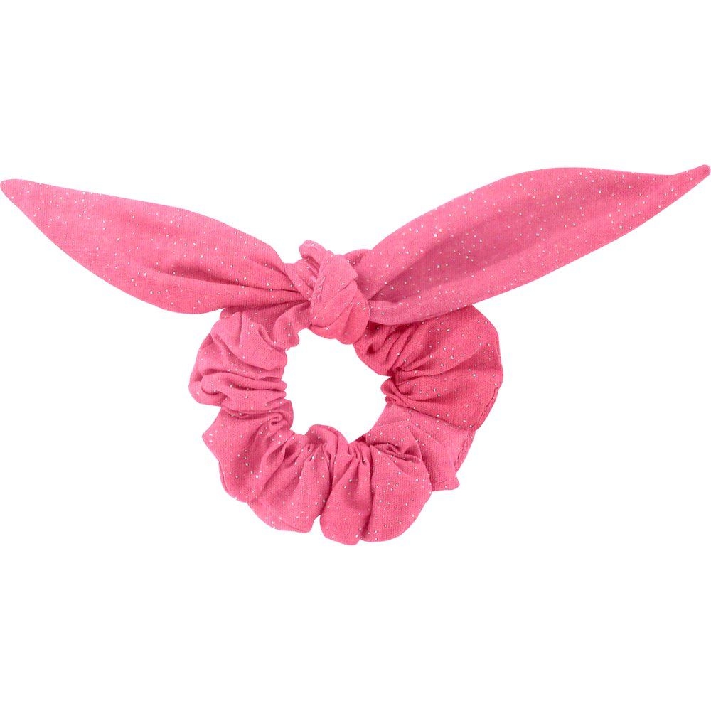 Chouchou Nœud Rose Pailleté