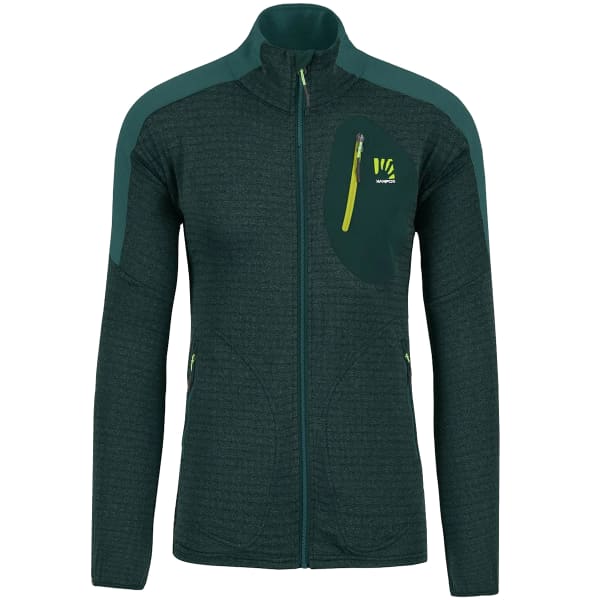 Veste polaire ski rando KARPOS PUEZ FLEECE FOREST/BALSAM