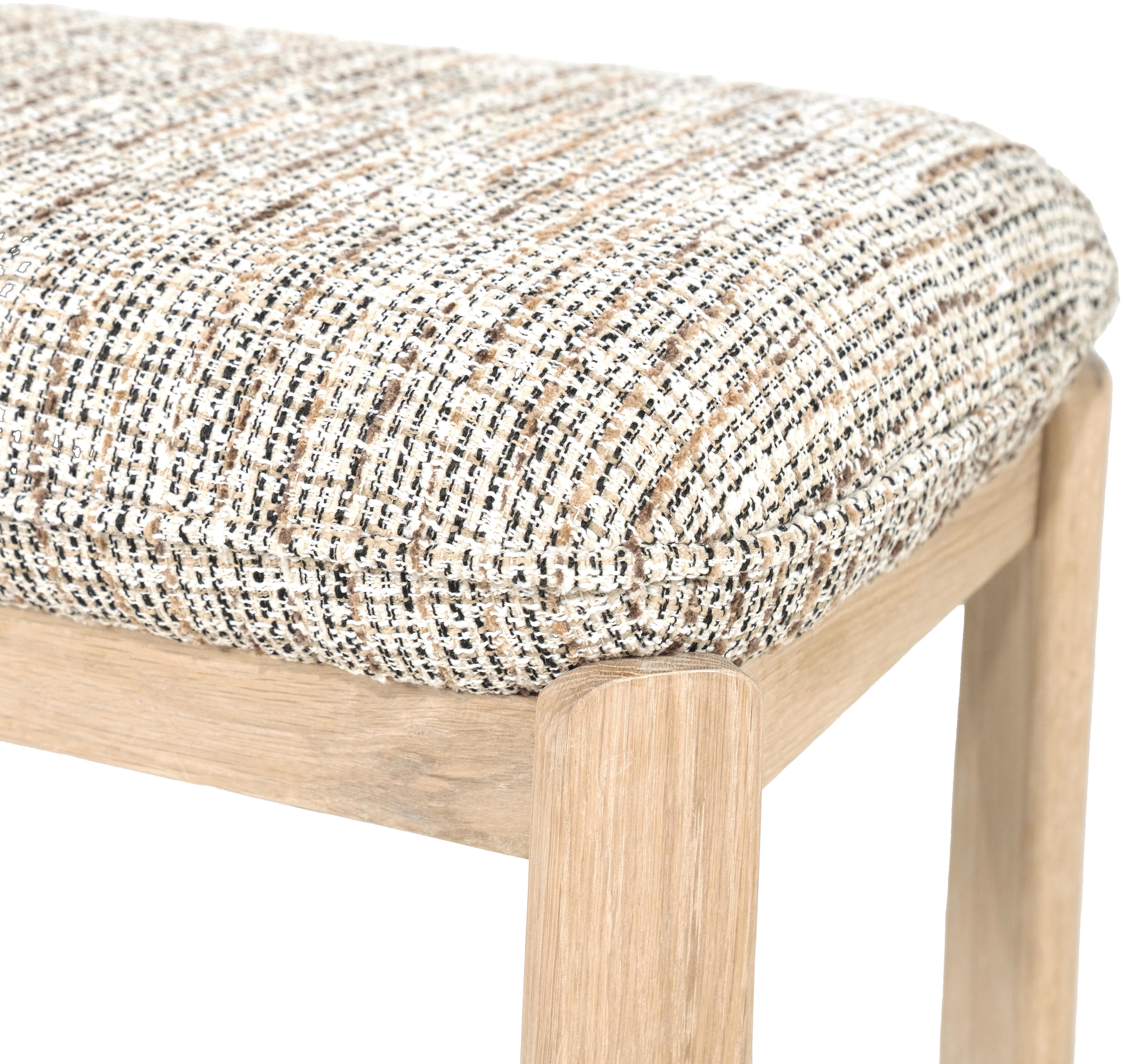 Halbank Taupe 96497 Lottie B143 x D48 x H45 cm