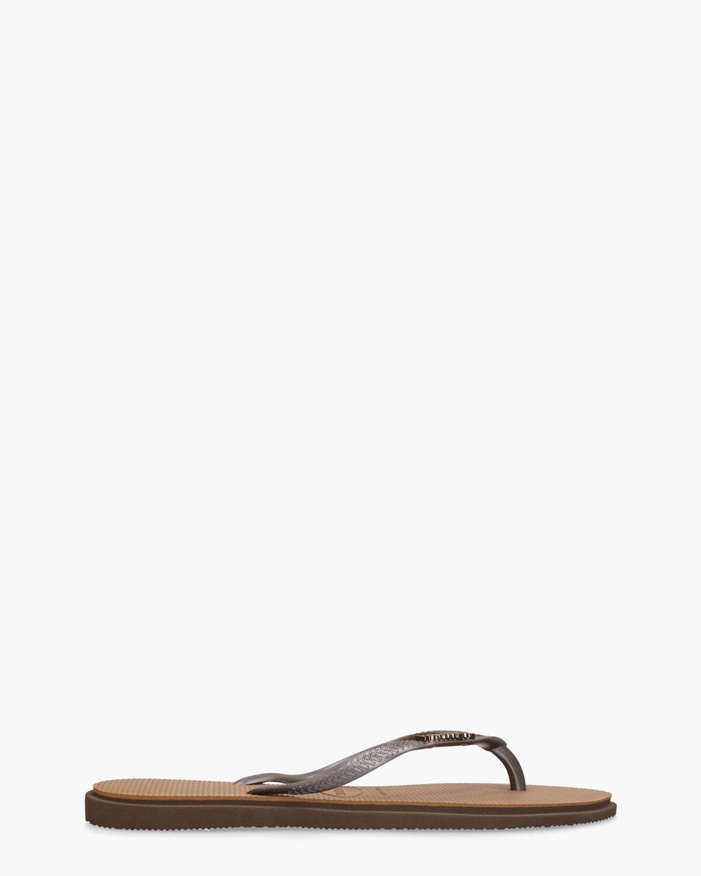 Havaianas Slim Point Donkerbruin Damesslippers