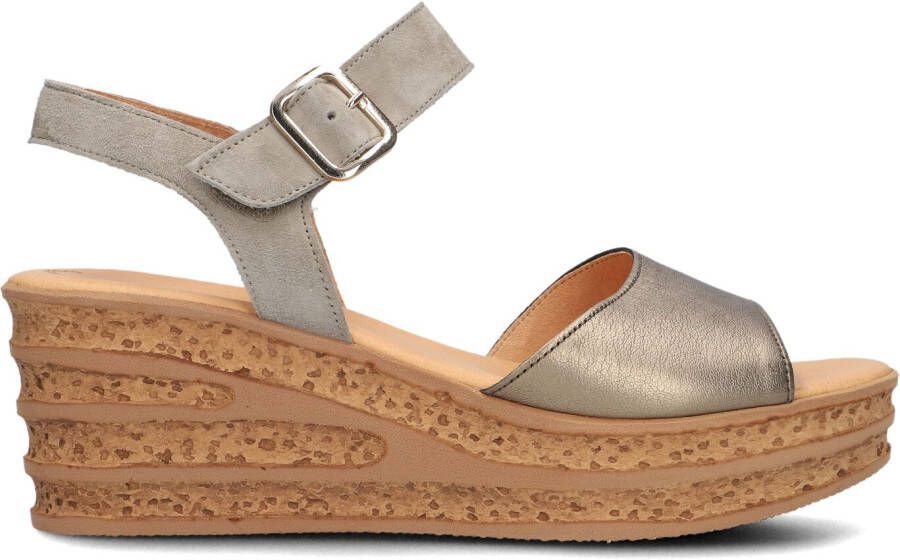 GABOR Sandalen Dames 44.651 Maat: 38 5 Kleur: Brons