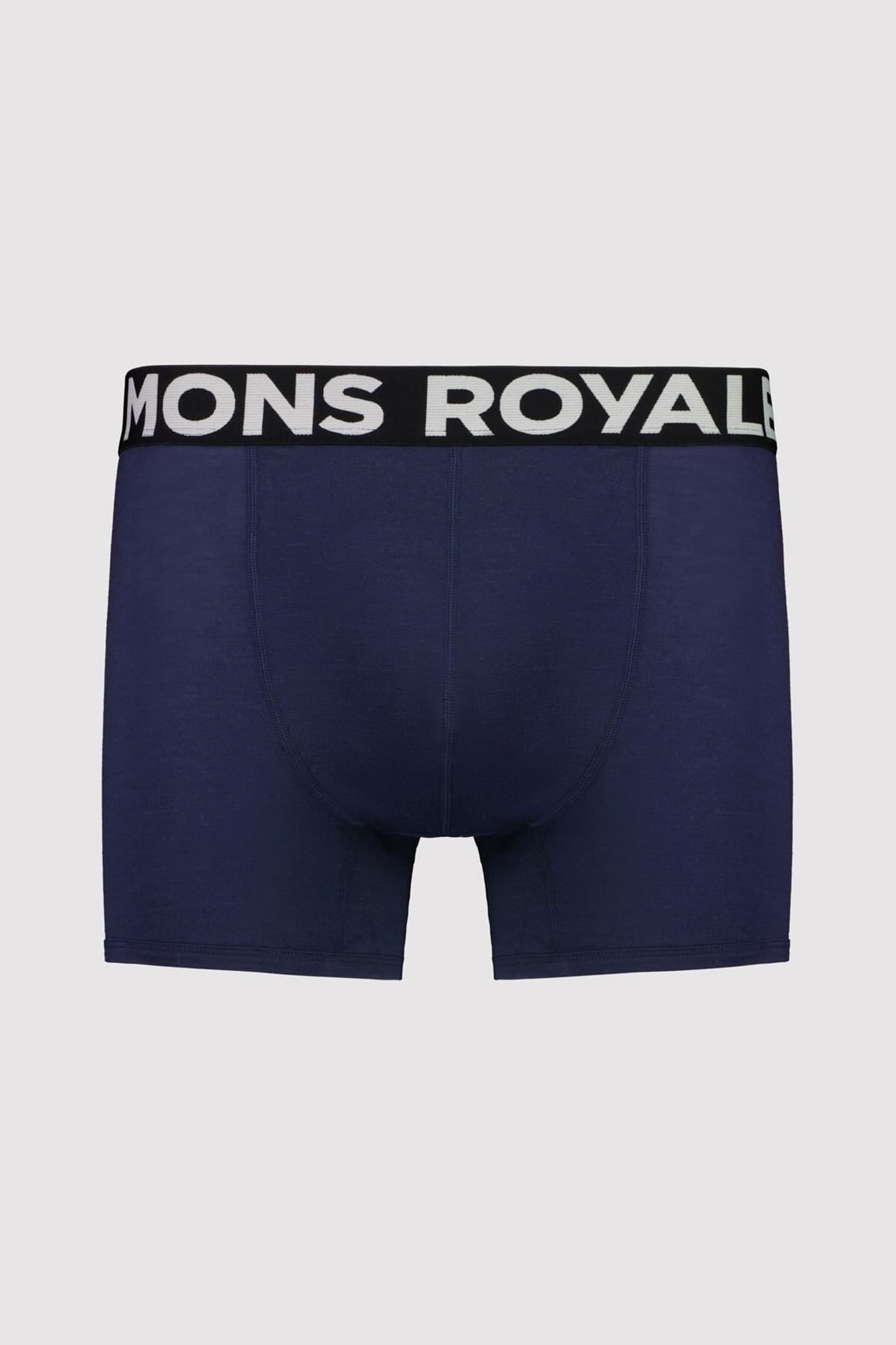 Mons Royale Hold'em Shorty Boxer, Mann<br>Råtøff boxer i merinoull!