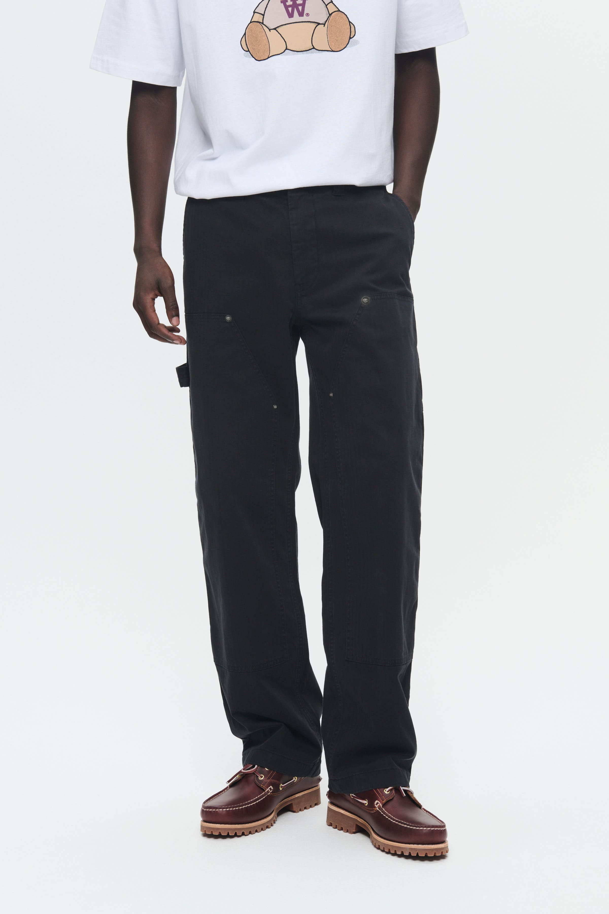 DOUBLE A BY W.W. MEN WWFed Workwear Broek