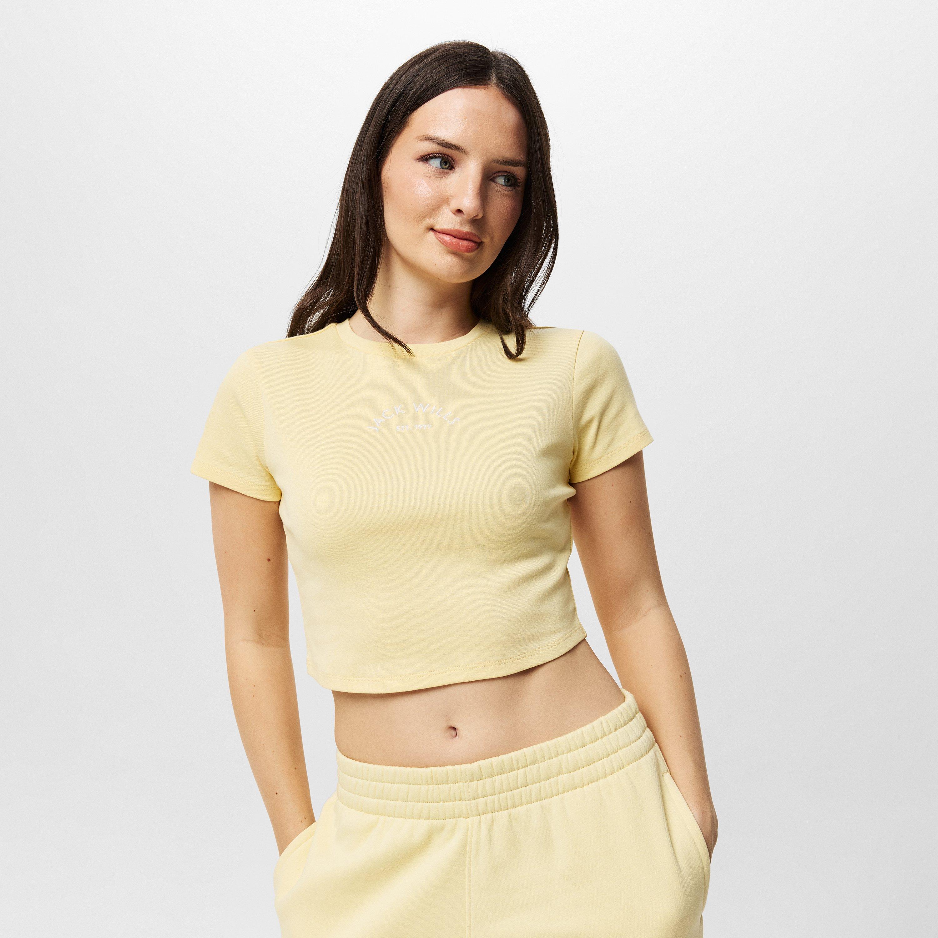 Jack Wills JW Cropped Baby Tee