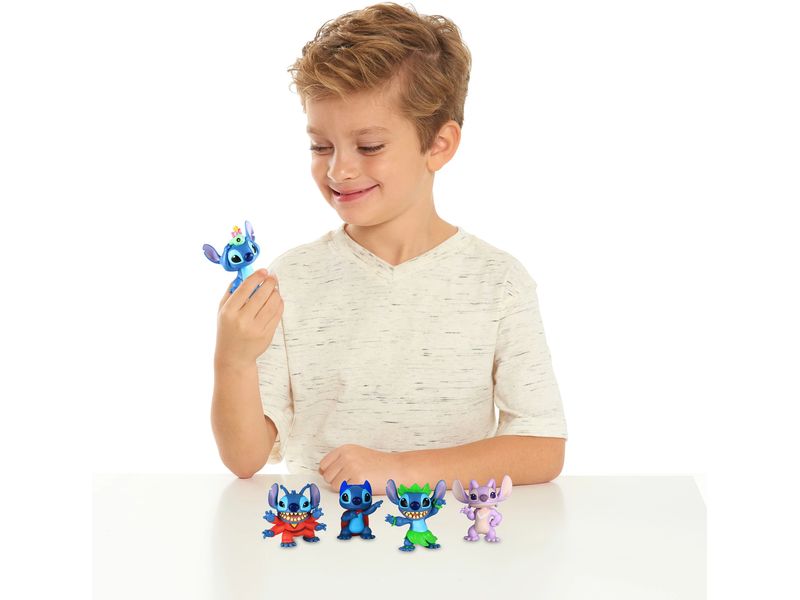 Stitch Figur Disney Stitch 5er Set 8 cm Action-Figuren