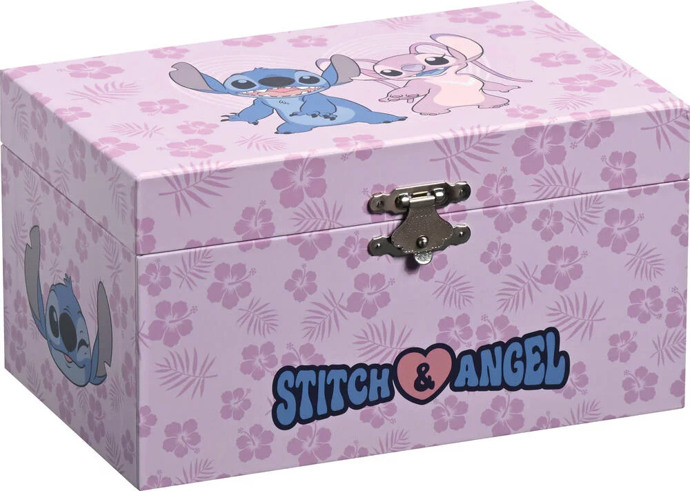 STITCH - BOITE A BIJOUX MUSICALE