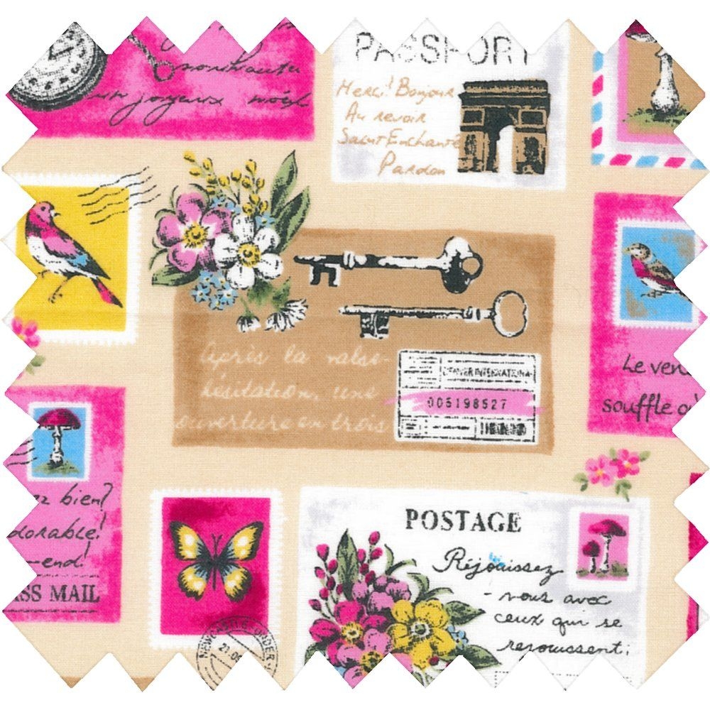 Tissu Enduit Au Mètre Postal