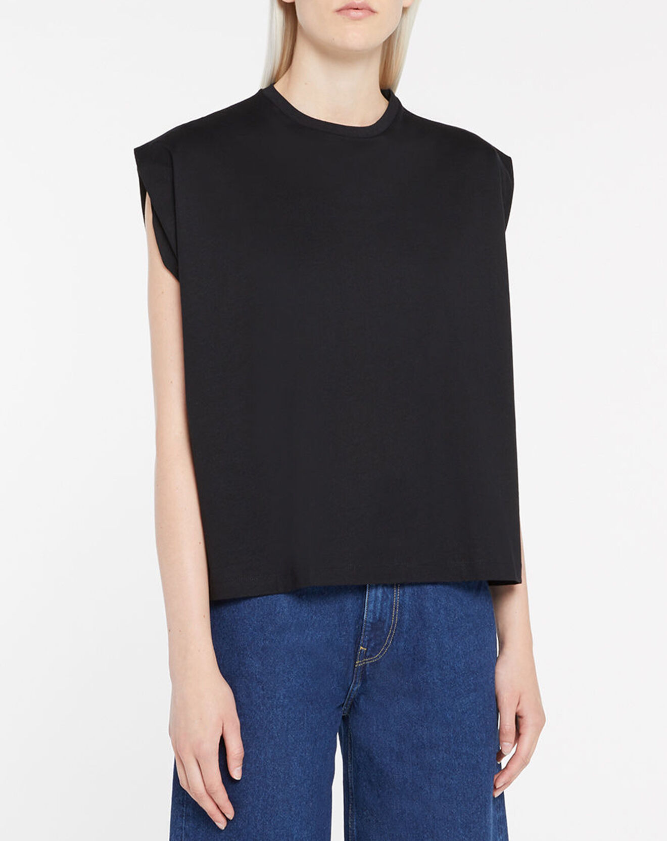 Galeries Lafayette T-Shirt en Coton Oeko-Tex® Bettina noir
