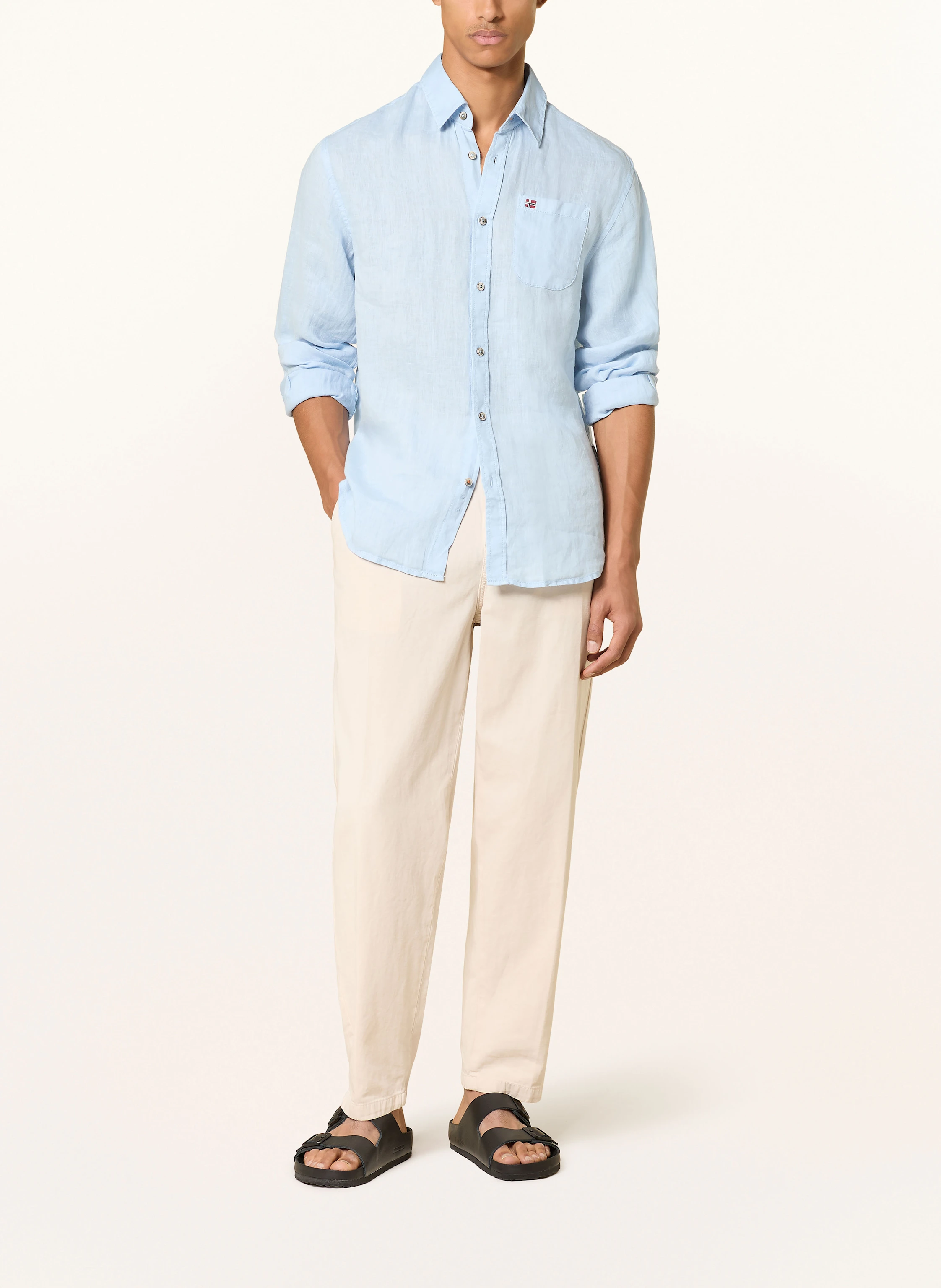 NAPAPIJRI Leinenhemd G-LINEN LS Regular Fit