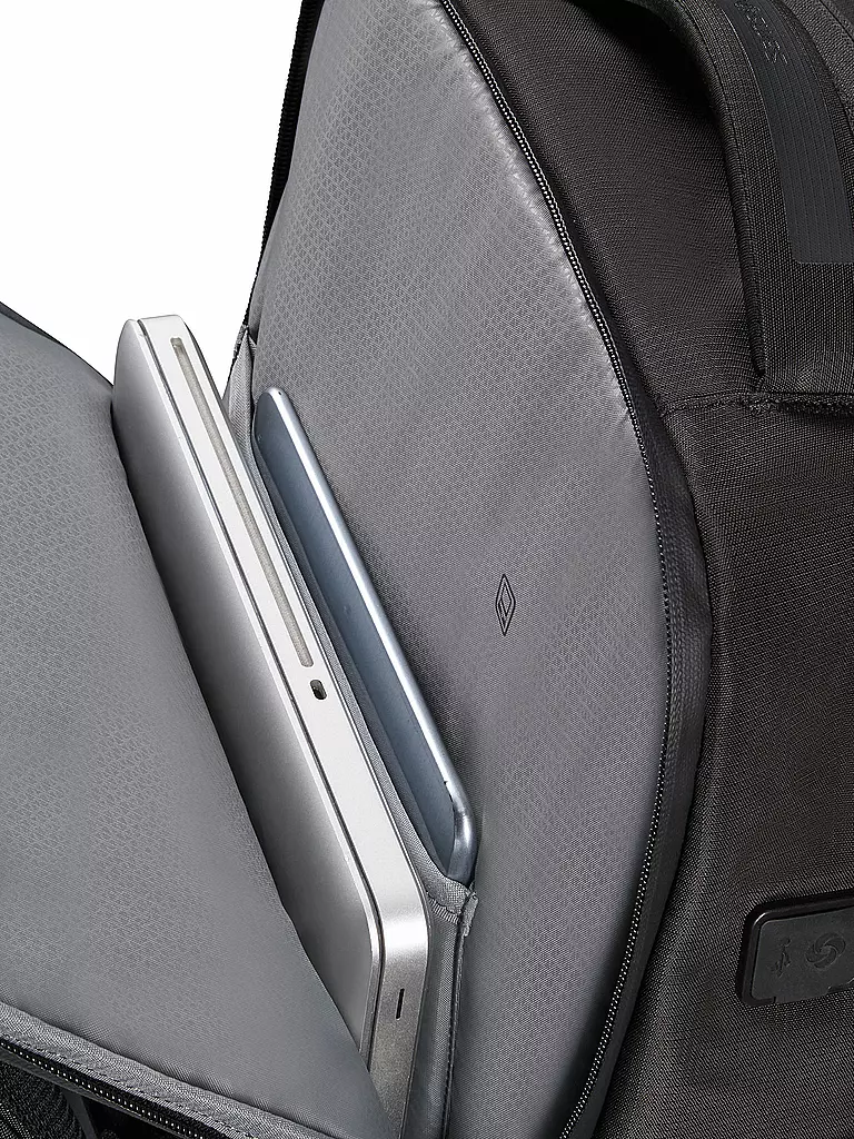 SAMSONITE Rucksack Biz2Go Overnight Erweiterbar 17,3 Black schwarz