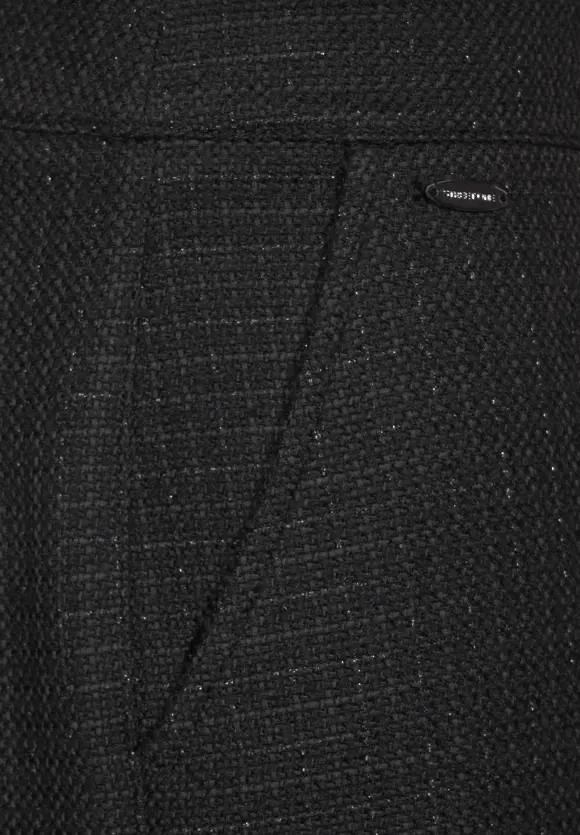 Bouclé Hosenrock - Black