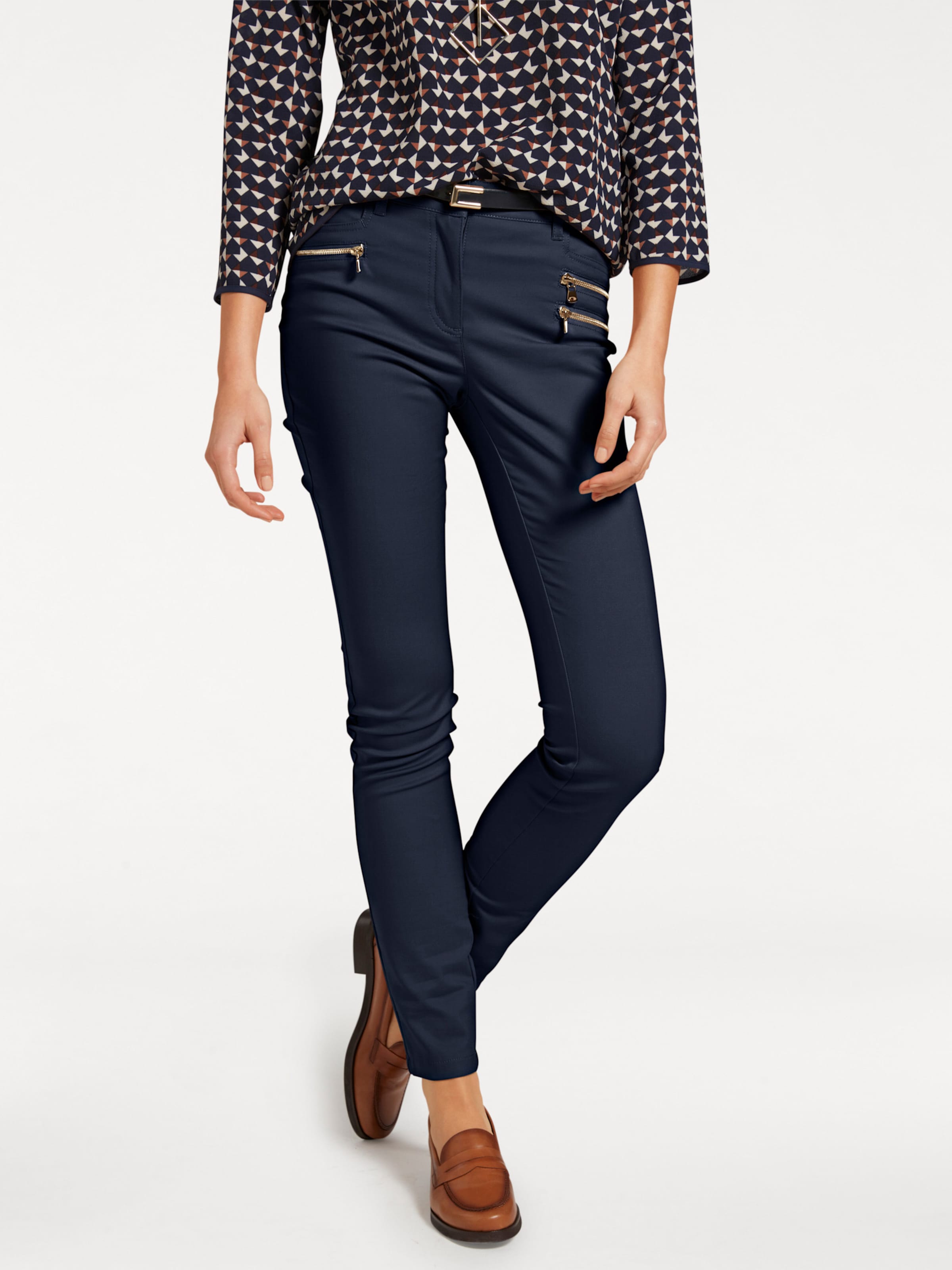 heine Hose in marine